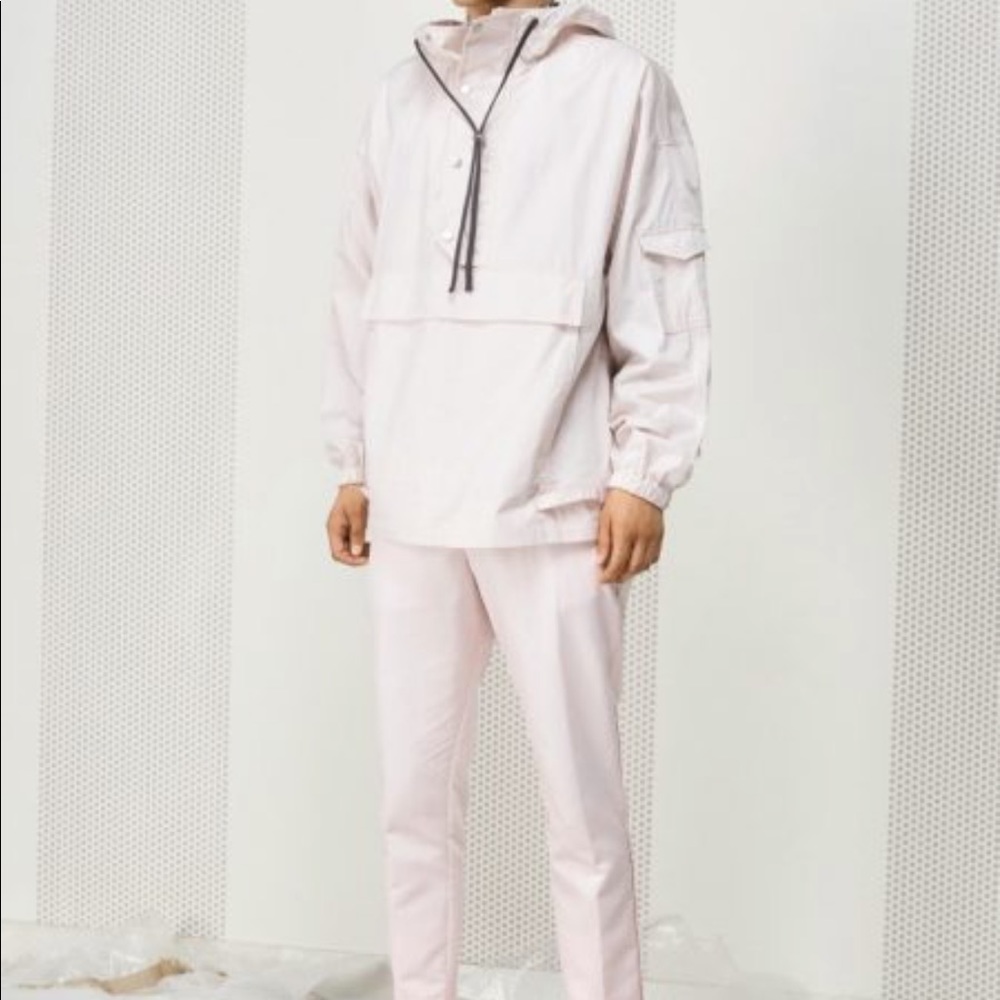 NEW Hugo Boss Pink Bentrio Windbreaker Jacket, XL